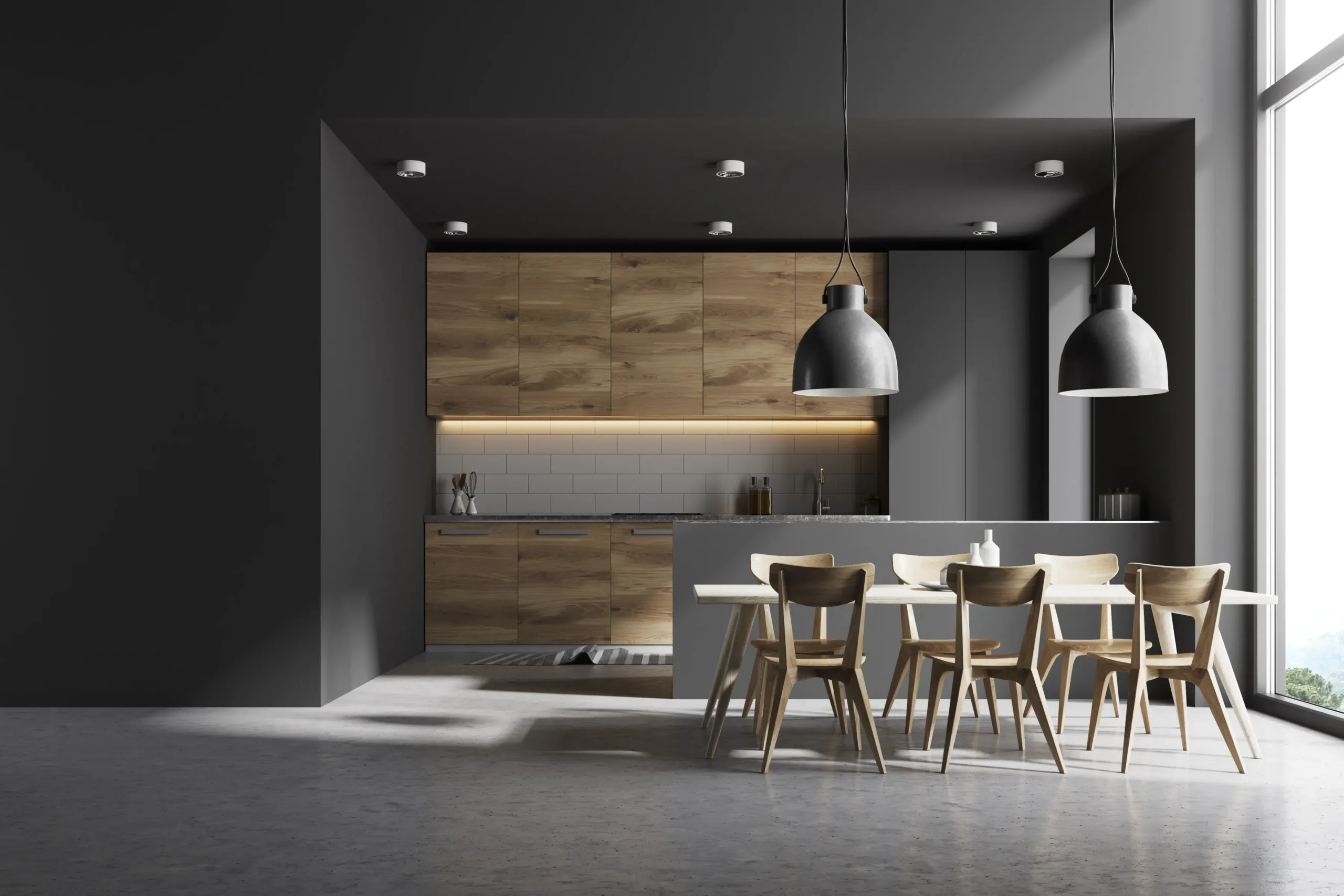 modern sleek kitchen