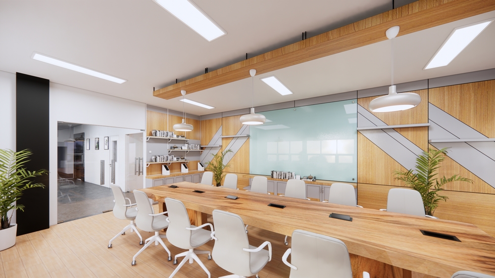 office refurbishment wood interior