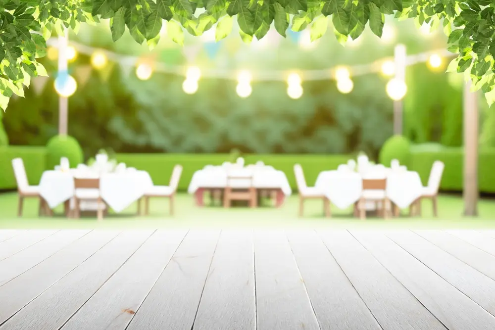 Commercial Landscaping decking garden